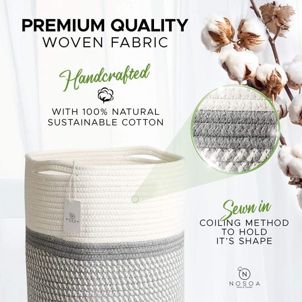 NOSOA Jute Rope Plant Baskets - Image 3