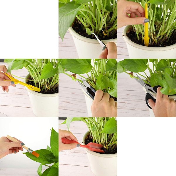 Mini Gardening Tools Flax Bag Set 13pcs - Image 3