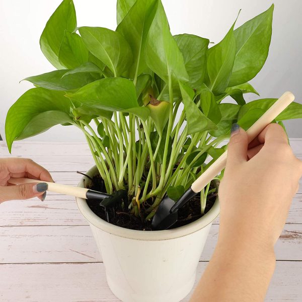 Mini Gardening Tools Flax Bag Set 13pcs - Image 4