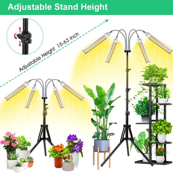 Garpsen Led Grow Lights with Stand - Image 5