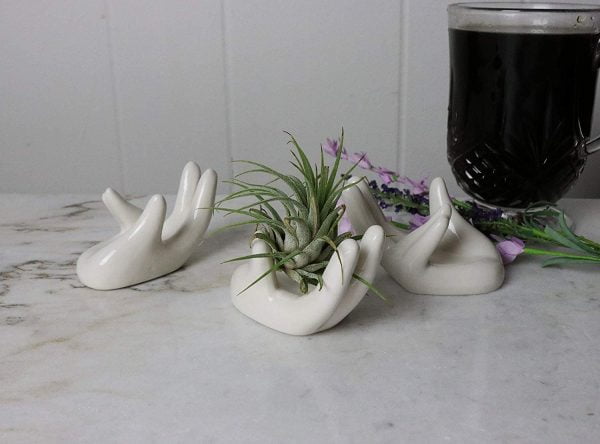 Ceramic Air Plant Holder/ Air Plant Pot - Image 8