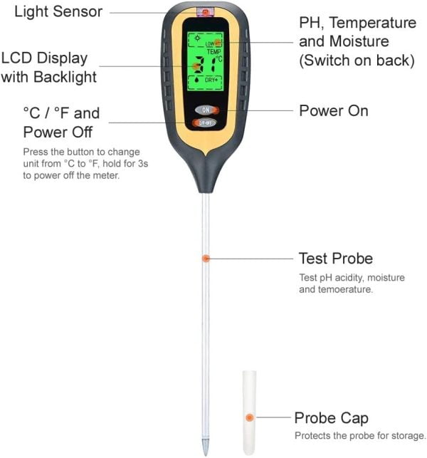 Morthan 4in1 Tester for Plants - Image 3