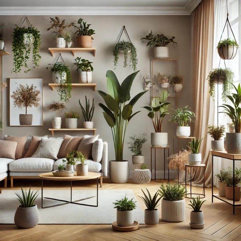 How to create an appealing displays of plants.